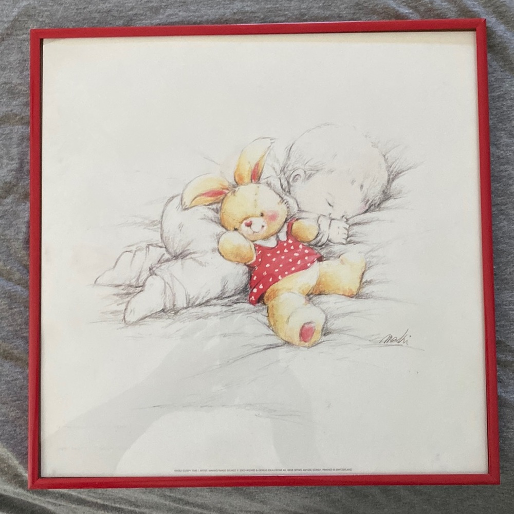 Sleepy Time baby art